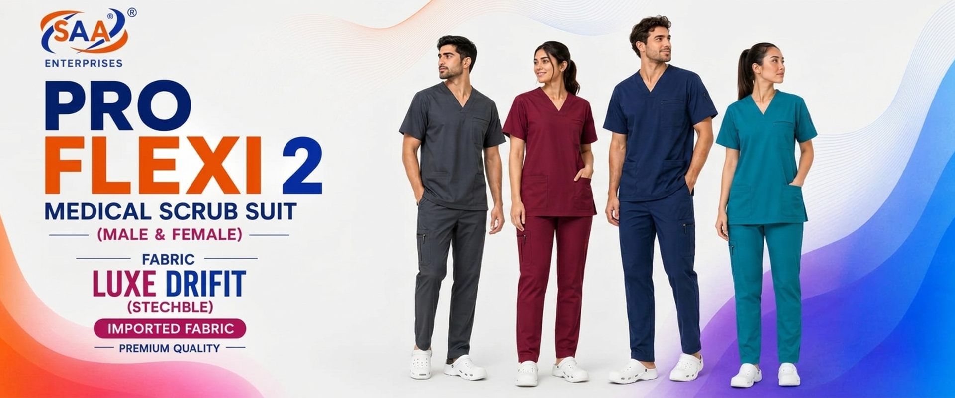 SAA Scrubs Hero Banner